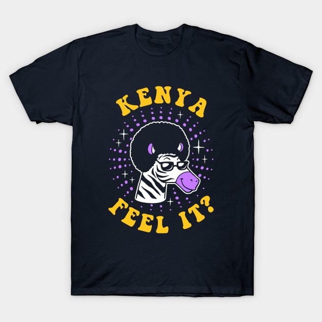 Kenya Feel It T-Shirt by dumbshirts